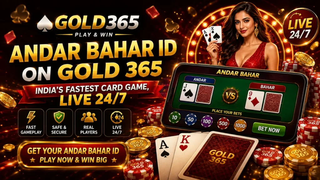 Andar Bahar ID on Gold 365 — India's Fastest Card Game, Live 247